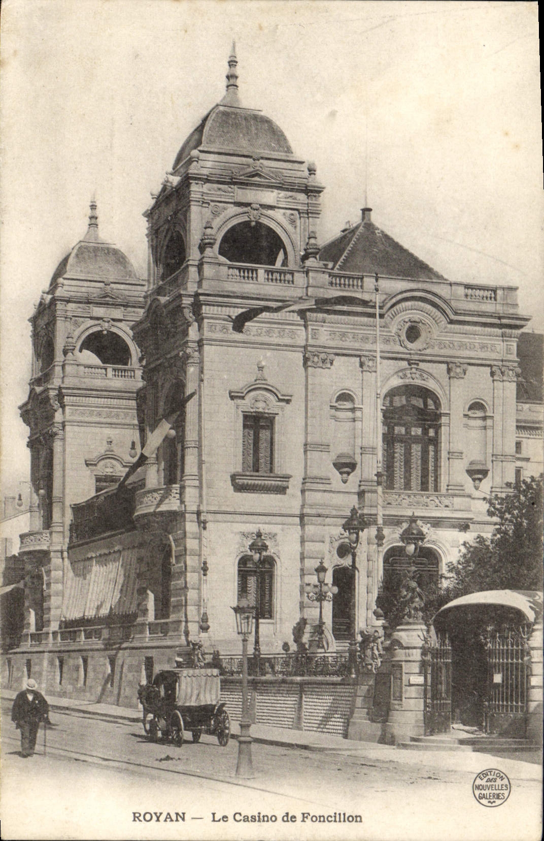 Royan — Le Casino de Foncillon — Édition des Nouvelles Galeries