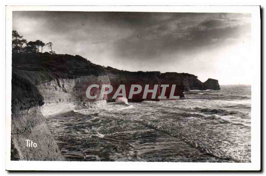 Tifto — Vue des falaises et de la mer — CPAPHIL