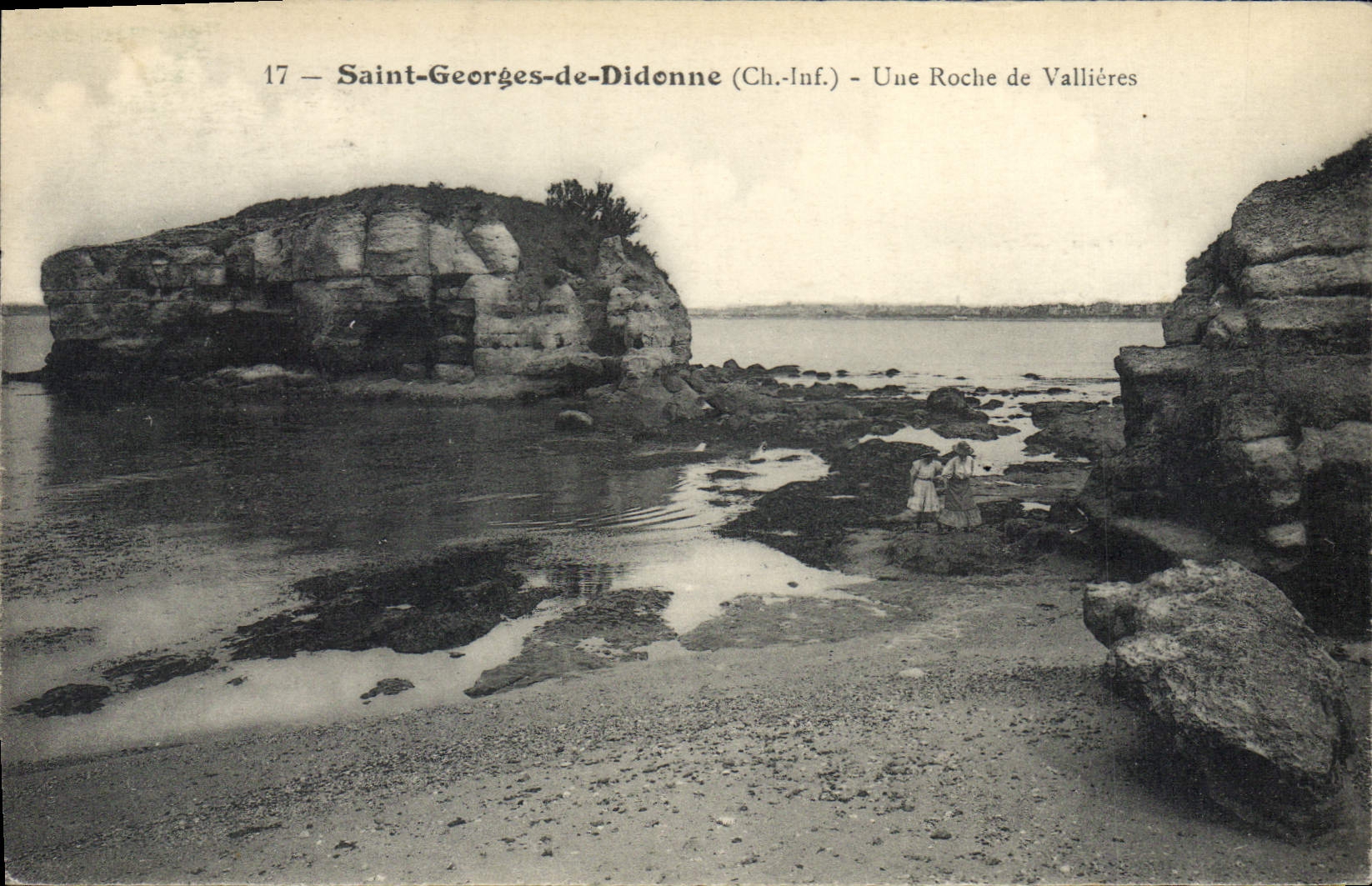 Saint-Georges-de-Didonne (Charente-Inf.) — Une Roche de Vallières — Éditeur inconnu, n° 17