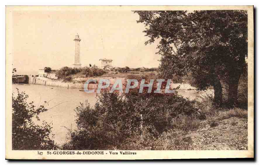 St-Georges-de-Diddonne — Vers Vallières — Éditeur F. Bénaud, n° 147