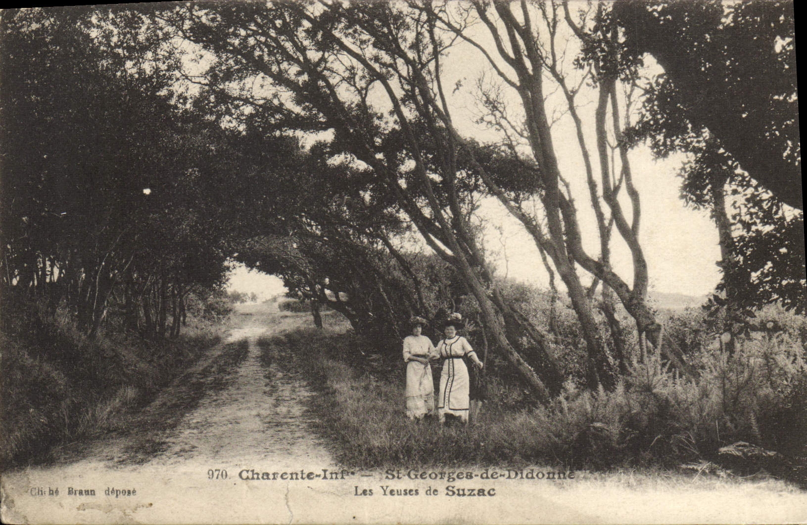 CPA Saint Georges de Didonne Les Yeuses de Suzac 