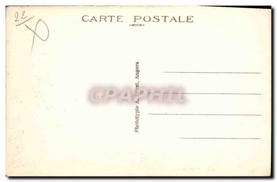 Trébeurden (C.-du-N.) — La Baie de Trozoul et le Port — Phototype A. Bruel, Angers, n° 419 — Reverso