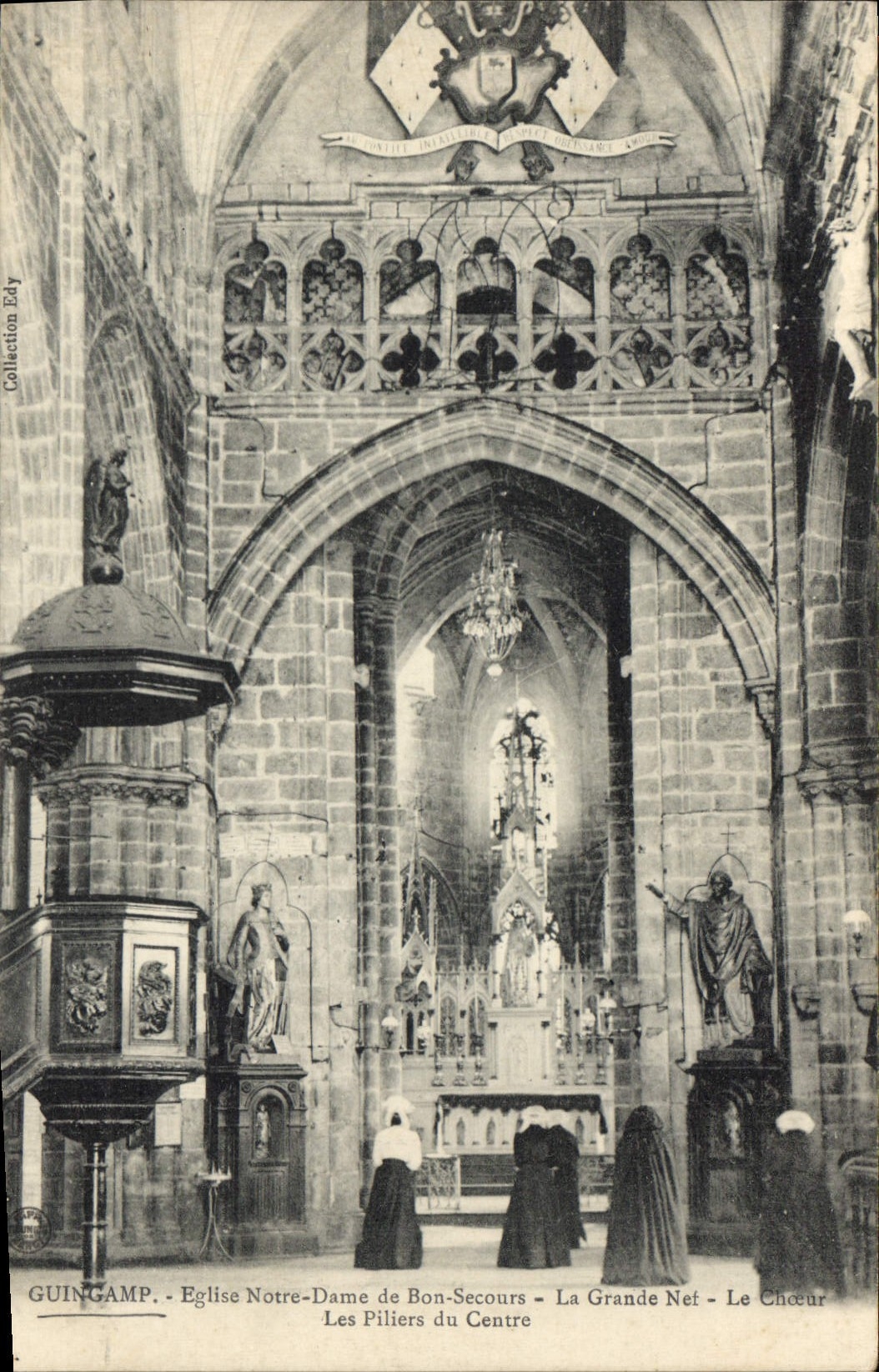 Guingamp - Église Notre-Dame de Bon-Secours - La Grande Net - Le Chœur