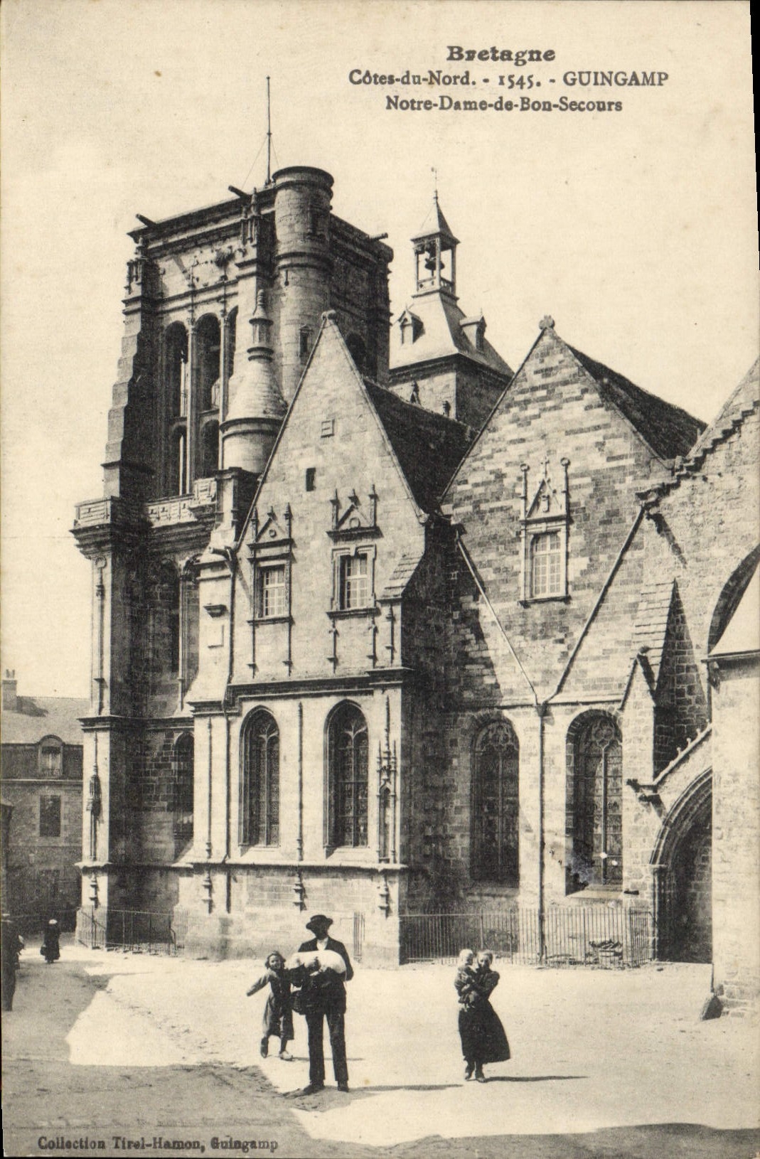 CPA Bretagne Cotes du Nord Guingamp Notre Dame de Bon Secours 