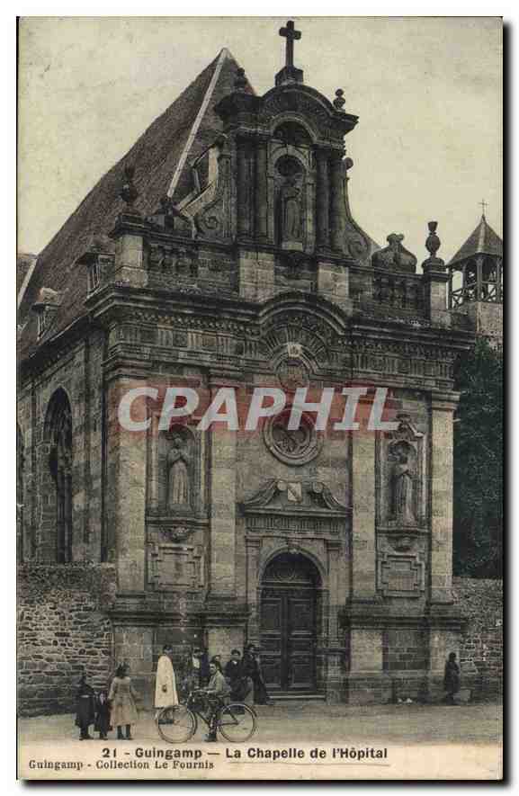 CPA Guingamp La Chapelle de l'Hopital 