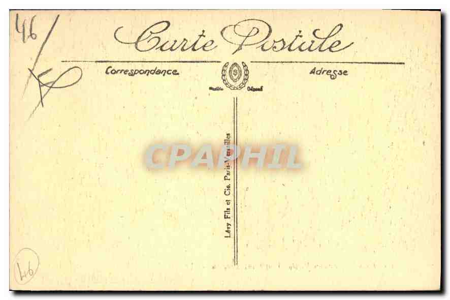 Cahors — Haus Henri IV und Quai Apollon — LL — Rückseite