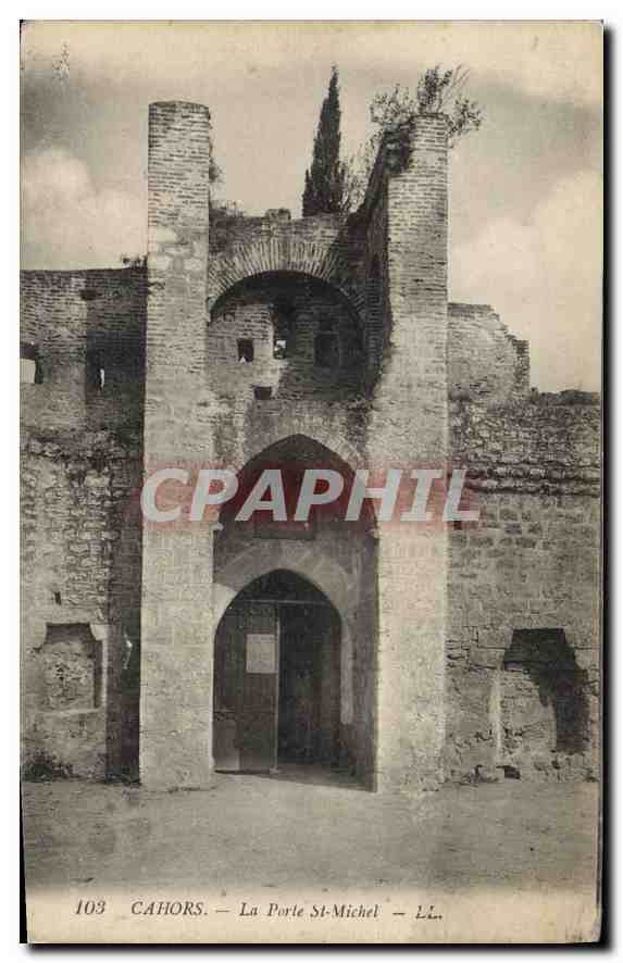 Cahors — La Porte Saint-Michel — LL. n° 103