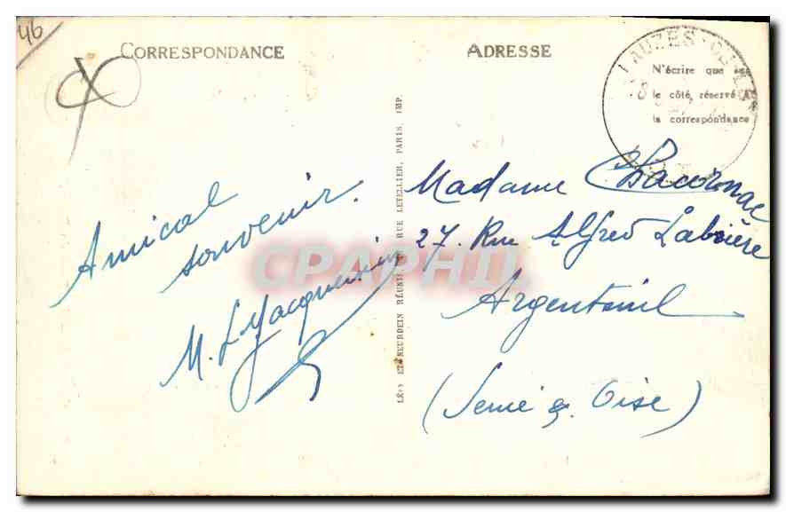 Cahors — La Tour du Pape Jean XXII — LL. — Éditeur LL. n°38 — Reverso