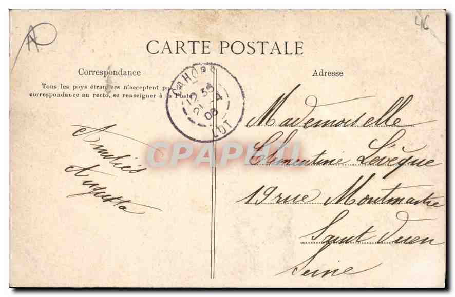 Cahors — Vue Générale prise du Mont-Saint-Cyr — Lib. Girma, Cahors — Reverso