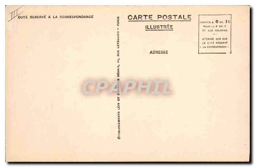 El Mont-Saint-Michel — Coches de genet — LL. — N° 136 — Reverso