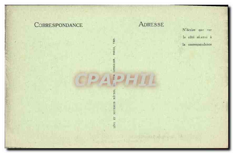 CPA Abbaye du Mont St Michel Le tympan du cloitre  — Verso