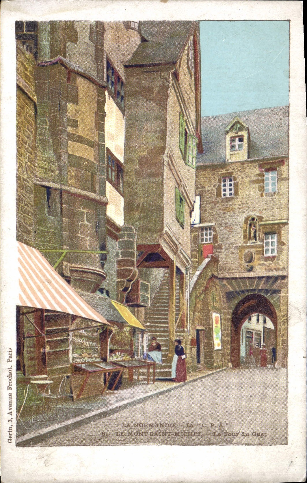 El Mont Saint-Michel — Le Tour du Goet — Gerin, Avenue Frochot, París, n°61