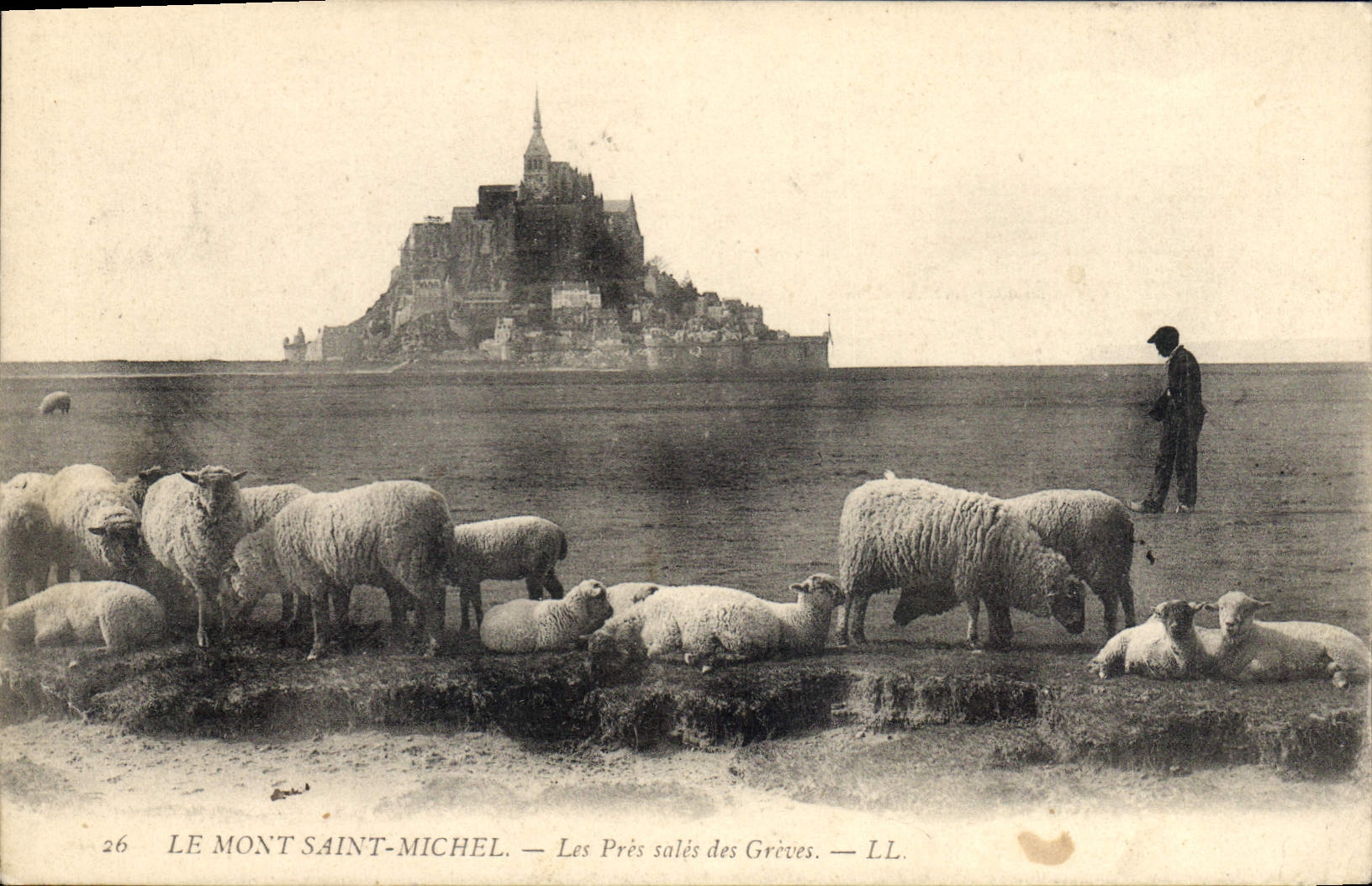 Mont Saint-Michel — The Salt Meadows of Grèves — LL. n°26