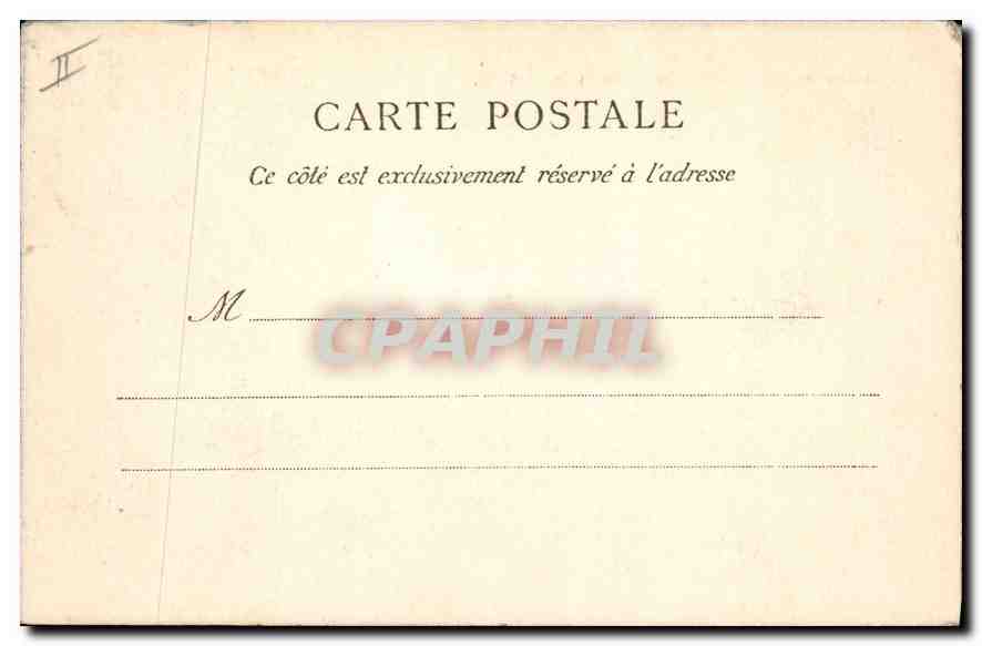 CPA Mont Saint Michel Les Michelettes  — Verso