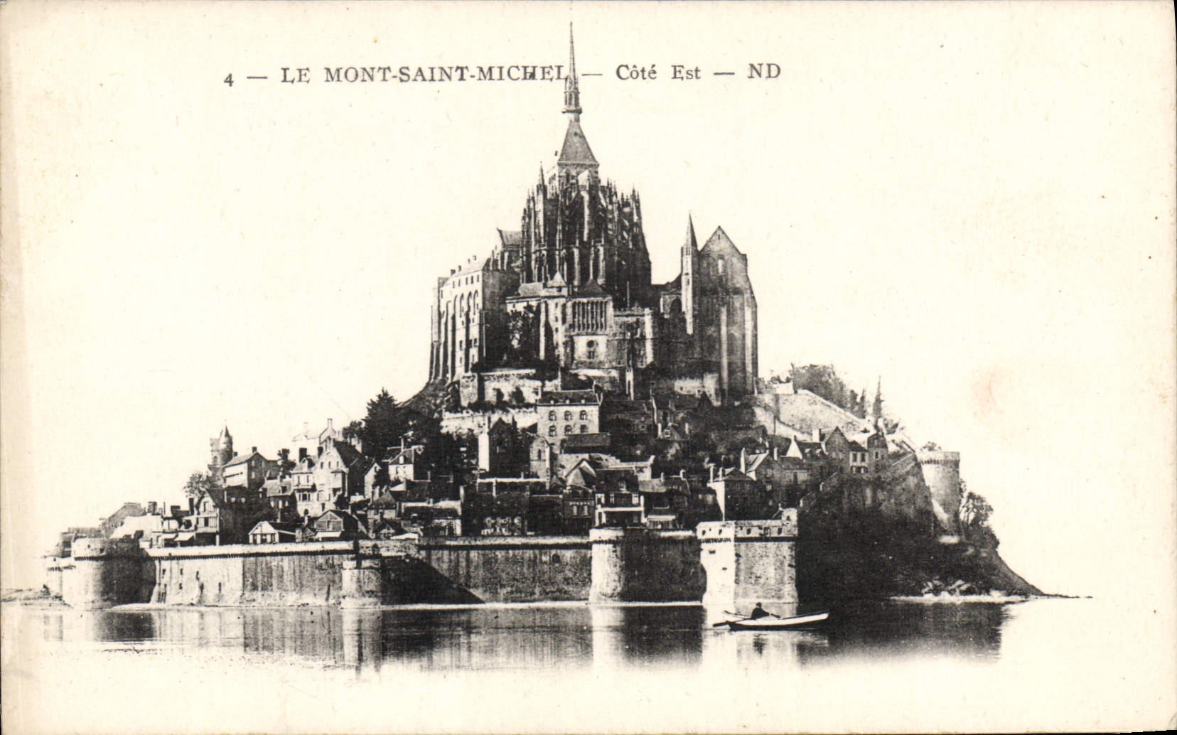 Le Mont-Saint-Michel — Côté Est — ND