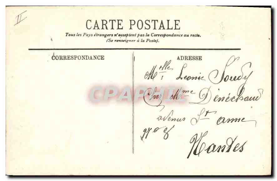 Le Mont-Saint-Michel — Le Côté Sud et la Digue — LL. — Verso