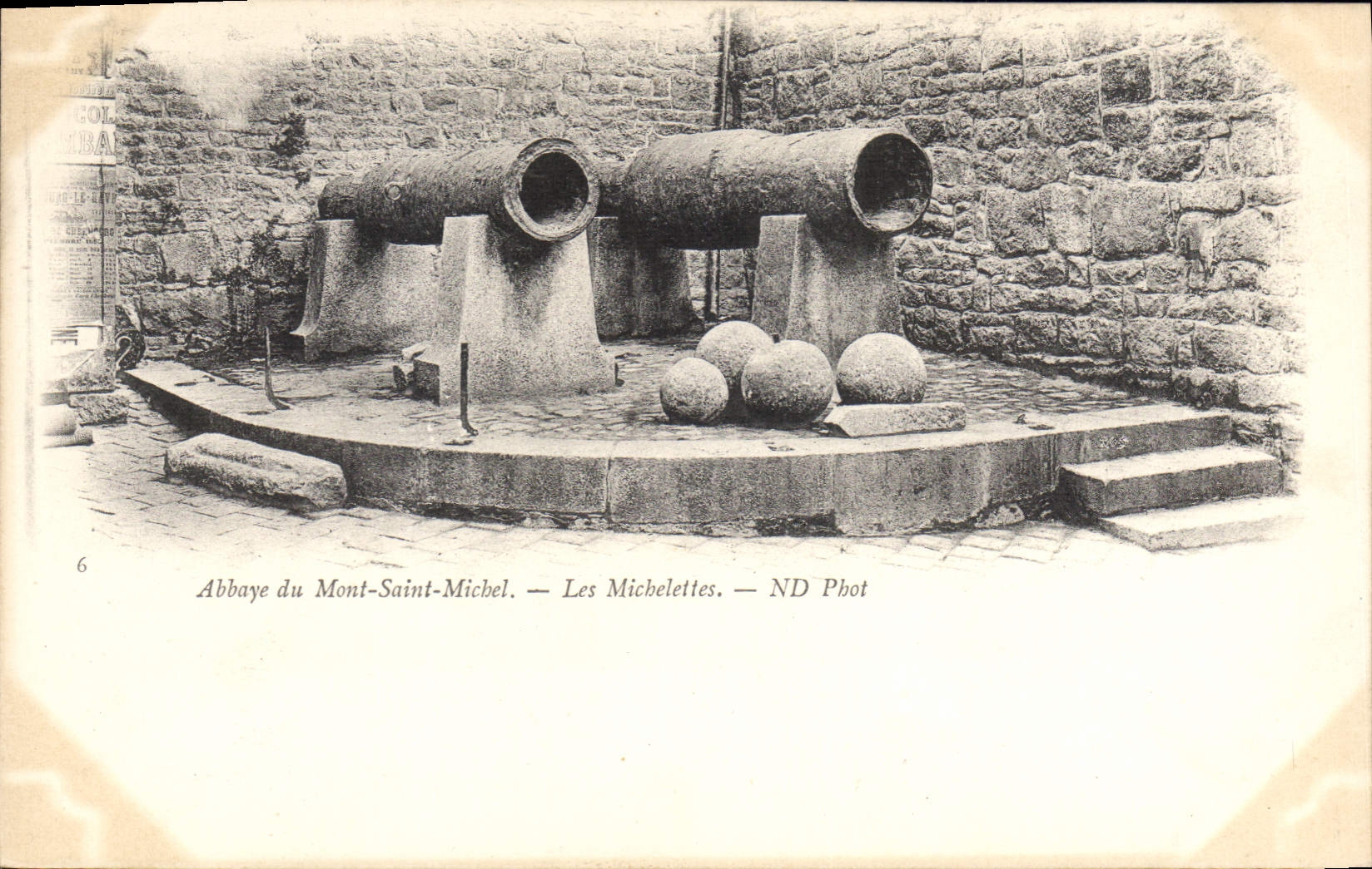 CPA Abbaye du Mont Saint Michel Les Michelettes 