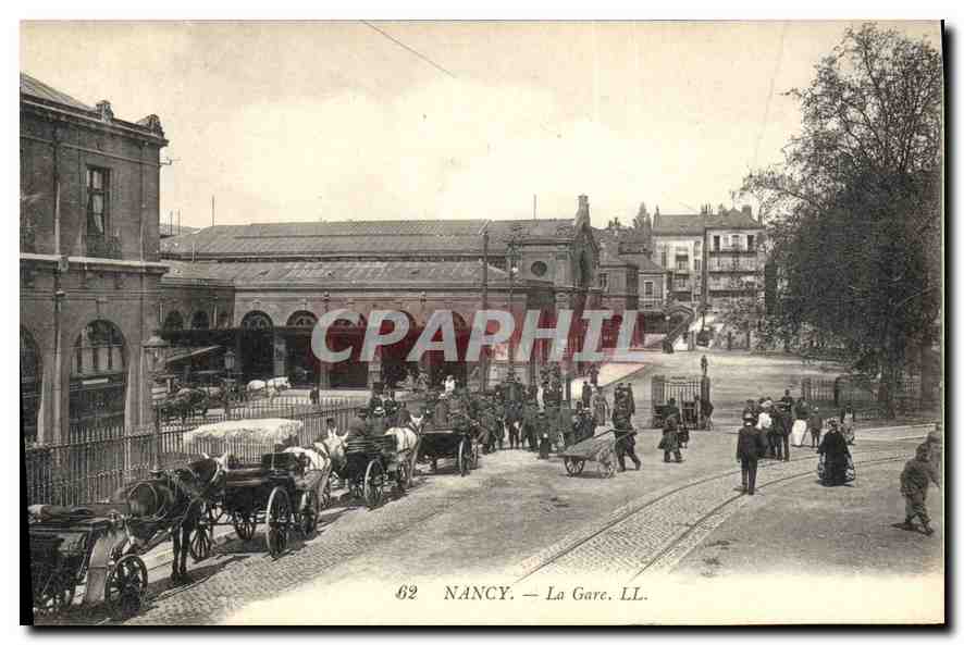 CPA Nancy La Gare 