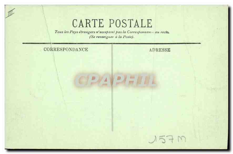 CPA Nancy La Gare  — Rückseite