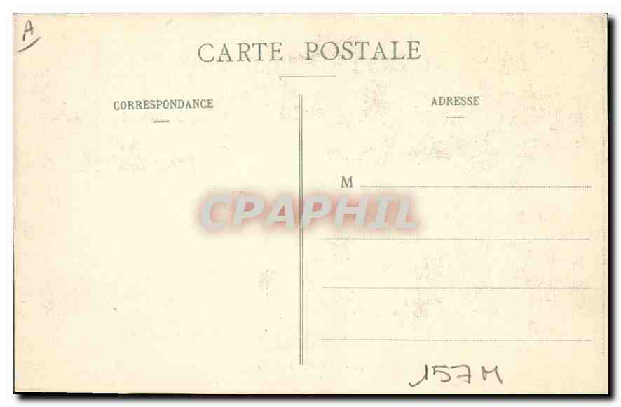 CPA Nancy La Gare  — Rückseite
