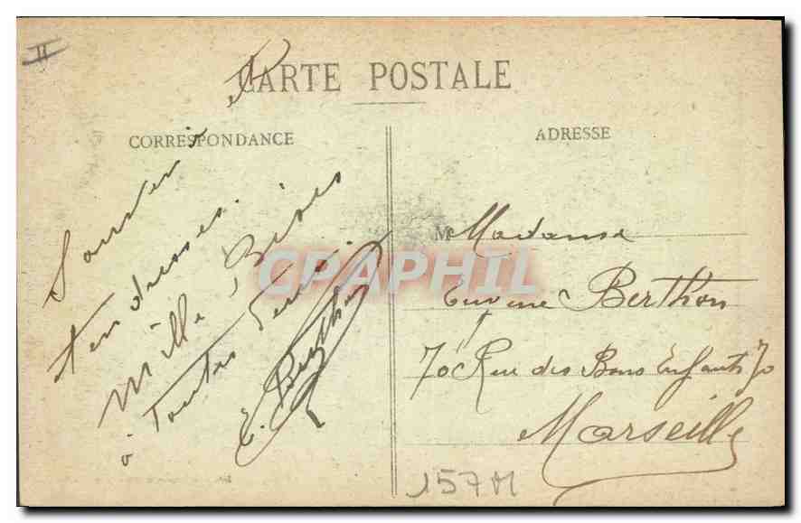 CPA Souvenir de Nancy  — Rückseite