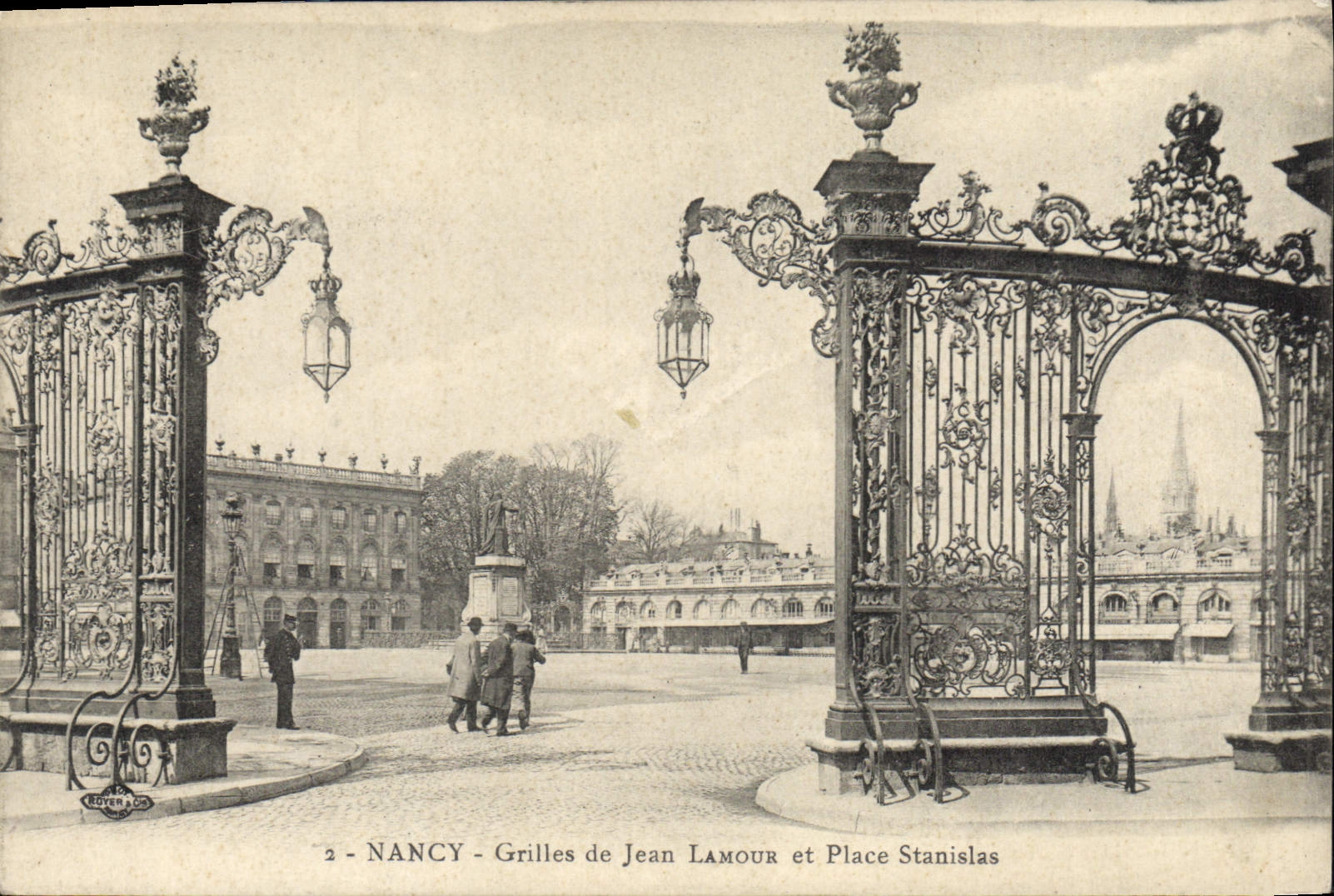 NANCY - Tore von Jean Lamour und Place Stanislas — Verlag LUPERAC