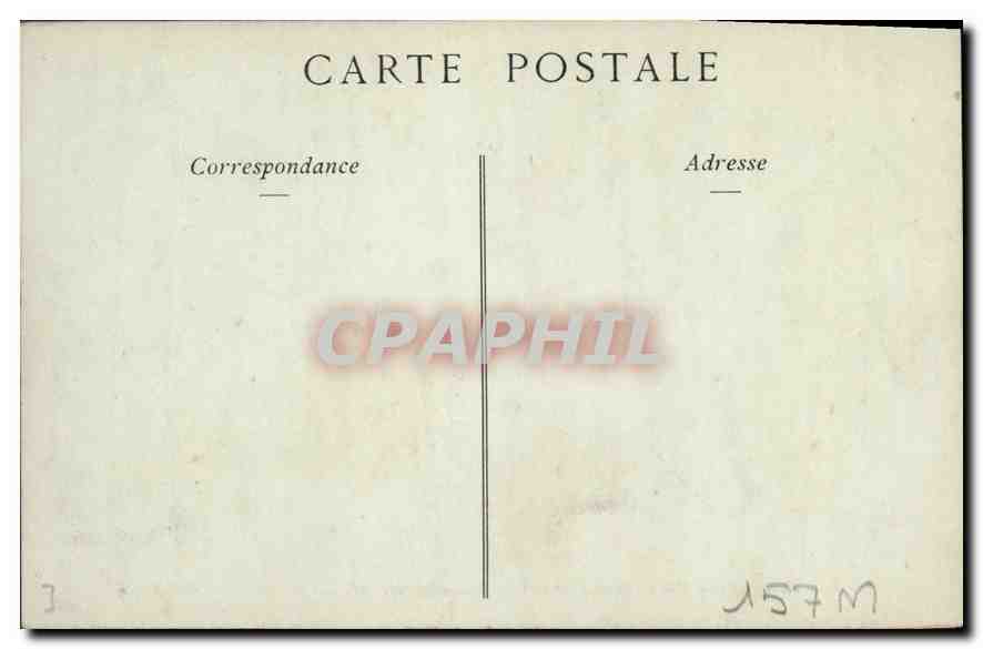 CPA Nancy Vue Generale prise de l'Eglise Saint Epevre  — Rückseite