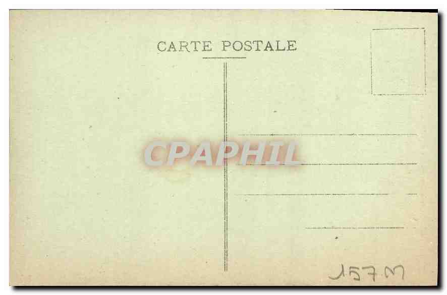 CPA Nancy Rue de la Constitution et Cathedrale  — Rückseite