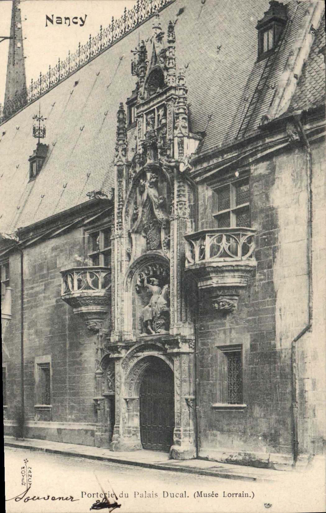 Nancy — Porterie du Palais Ducal (Musée Lorrain) — Jousener n° 227