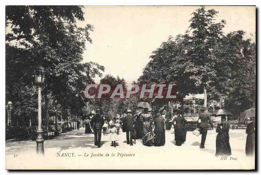NANCY — Le Jardin de la Pépinière — ND Phot