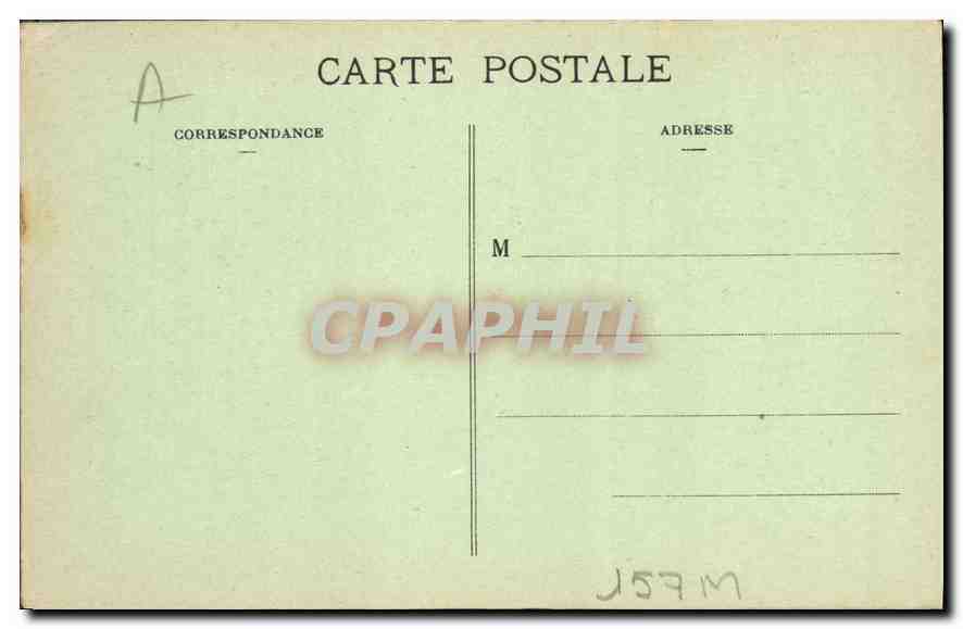 CPA Nancy A la Pepiniere le Jet d'eau  — Rückseite