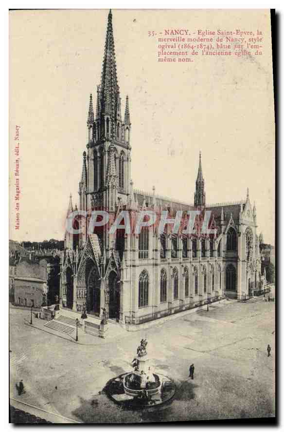 CPA Nancy Eglise Saint Epvre 
