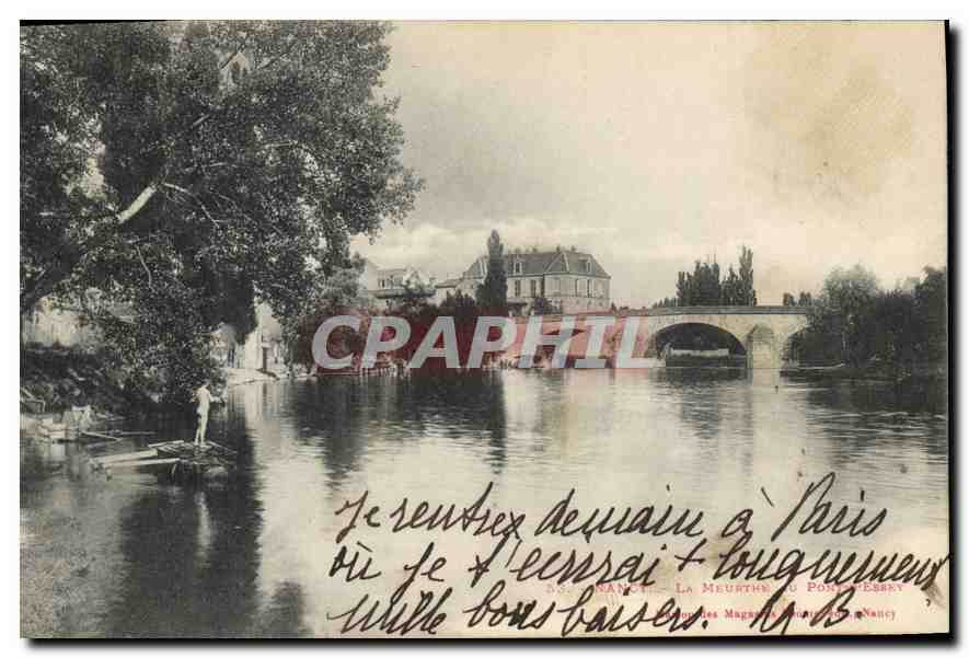 CPA Nancy La Meurthe au Pont d'Essey