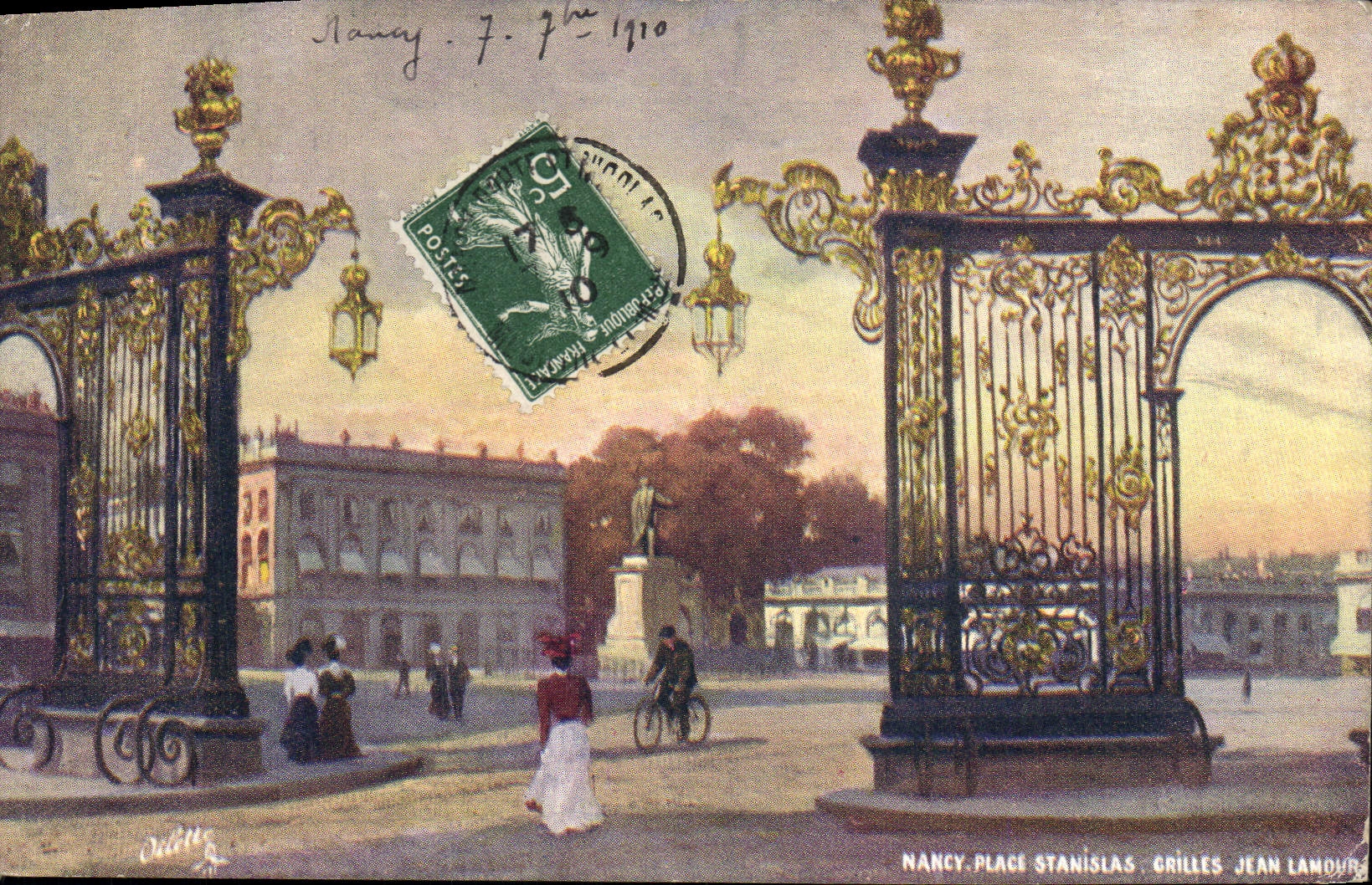 Nancy - Place Stanislas - Tore — Jean Landour