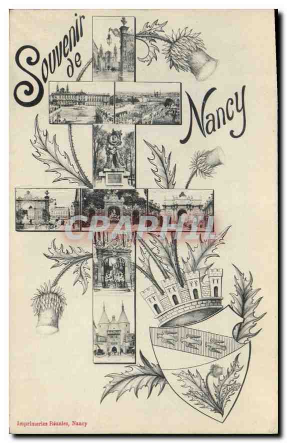 CPA Souvenir de Nancy 