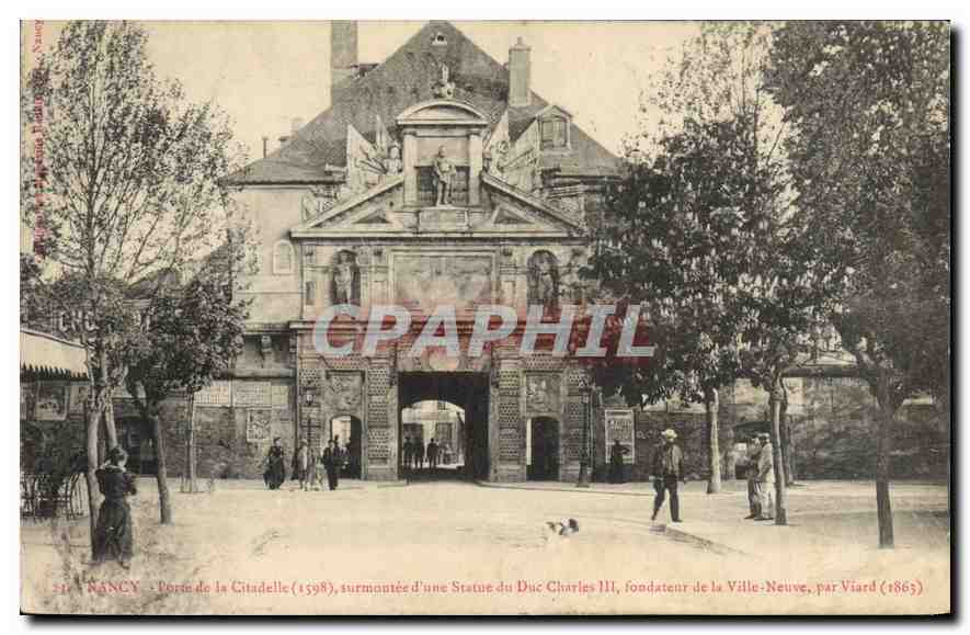 CPA Nancy Porte de la Citadelle 