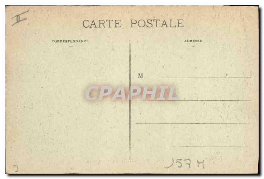 Nancy — L'Hôpital Militaire — 191 — Carte postale — Rückseite