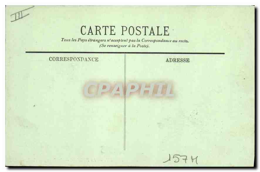 CPA Nancy La Pepiniere Le Parc aux Cerfs  — Rückseite