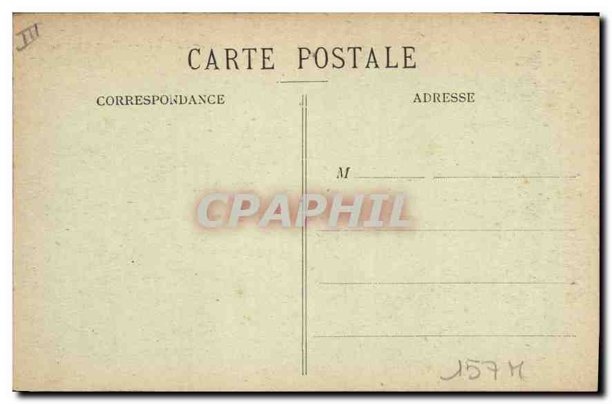 NANCY — Place Thiers — Phototypie A. Humbilot et Cie, n°67 — Rückseite