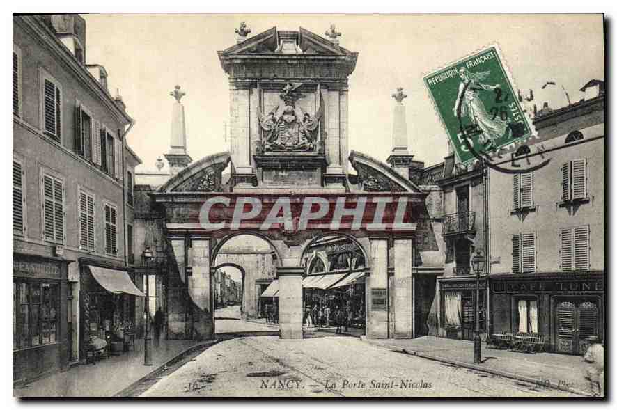 CPA Nancy La Porte Saint Nicolas 