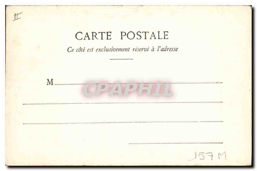 CPA Nancy La Meurthe Au Pont d'Essey  — Rückseite
