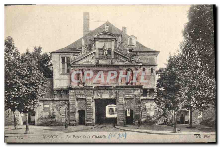 NANCY — La Porte de la Citadelle — ND Phot