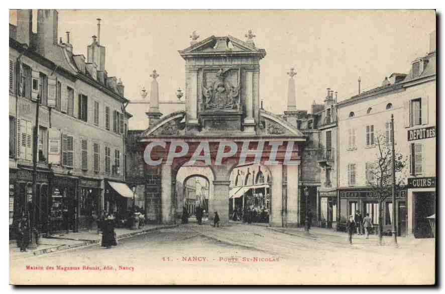 CPA Nancy Porte St Nicolas 
