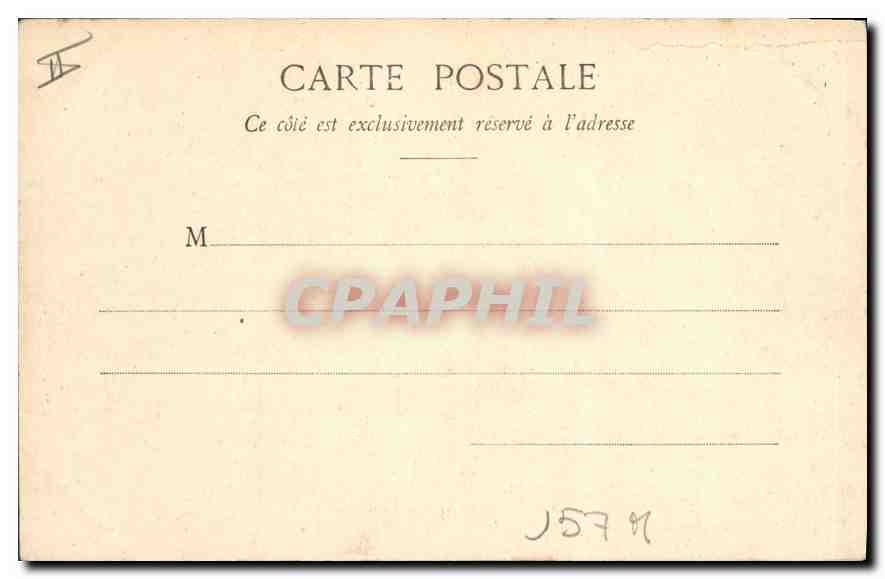 CPA Nancy Porte St Nicolas  — Verso