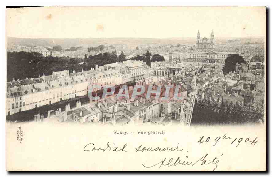 Nancy — Vue générale — Graphil