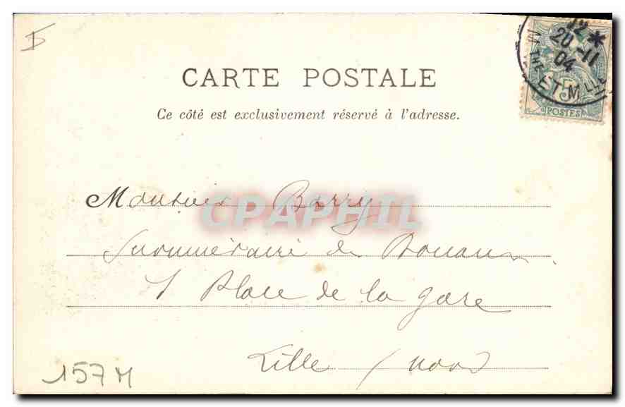 Nancy — Vue générale — Graphil — Verso