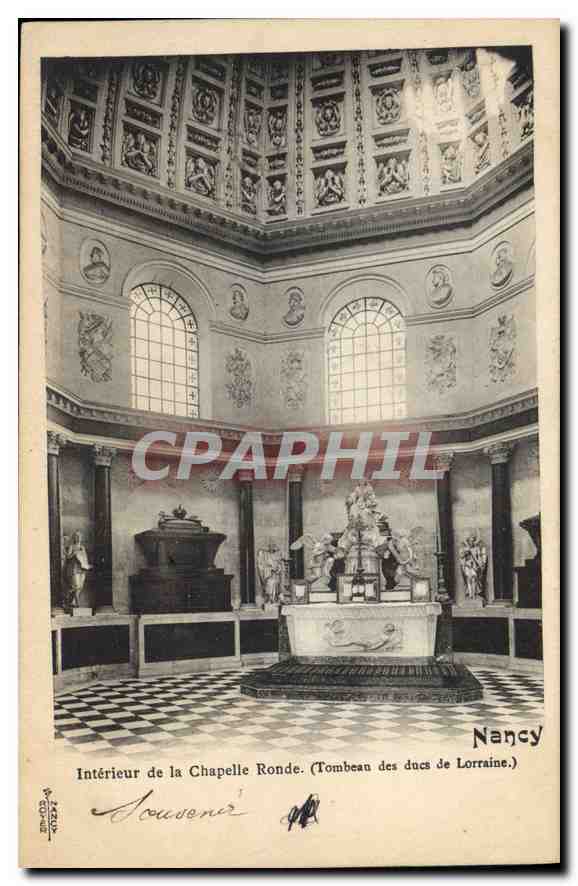 Intérieur de la Chapelle Ronde — Tombeau des ducs de Lorraine — Nancy