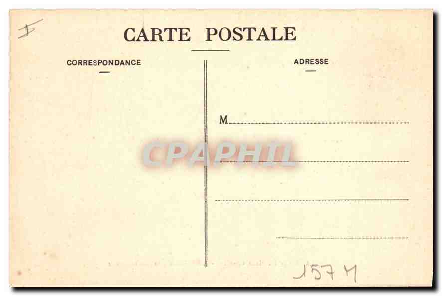 NANCY — La Place Carrière — Le Palais du Gouvernement — Rückseite
