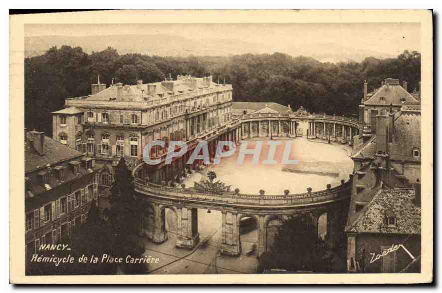 CPA Nancy Hemicycle de la Place Carriere 