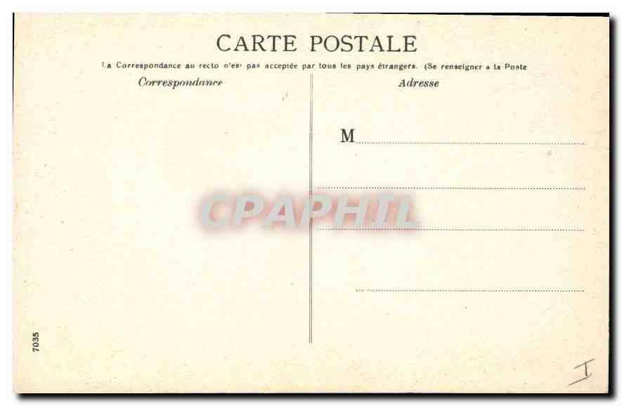 CPA Belfort La Miotte  — Rückseite